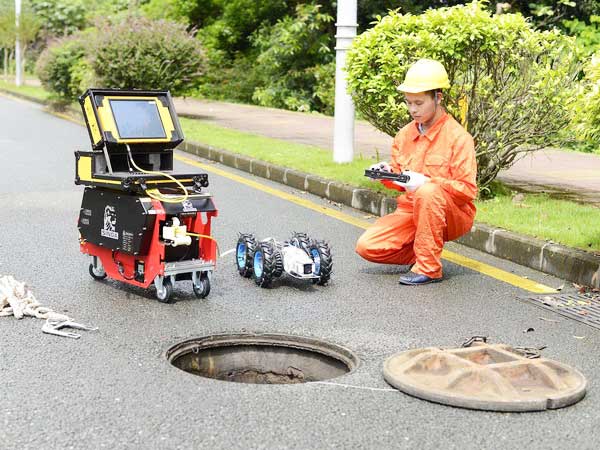 麻山管道机器人检测
