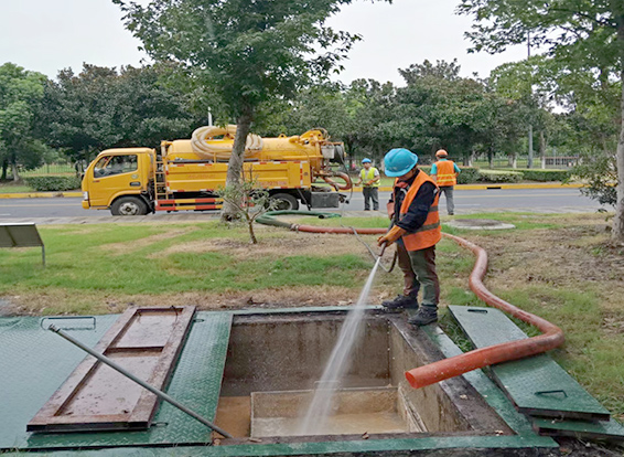 麻山化油池清理